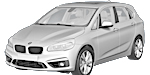 BMW F45 P16C9 Fault Code